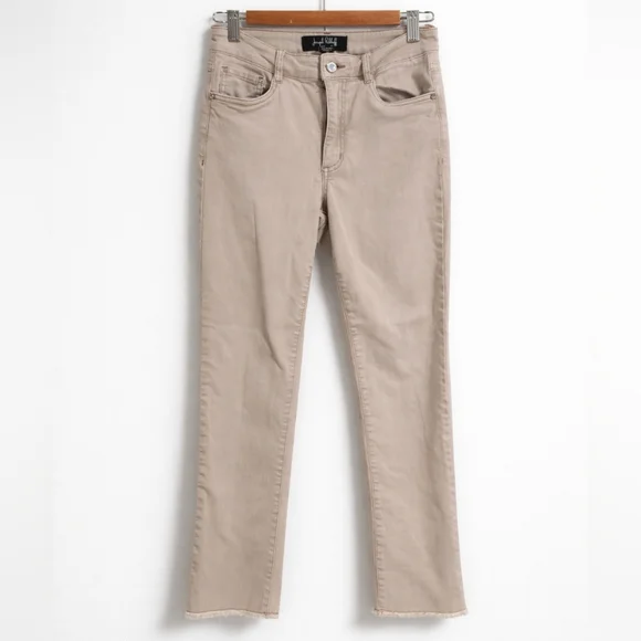 Joseph Ribkoff Taupe Straight Leg Jeans - Picture 1 of 12